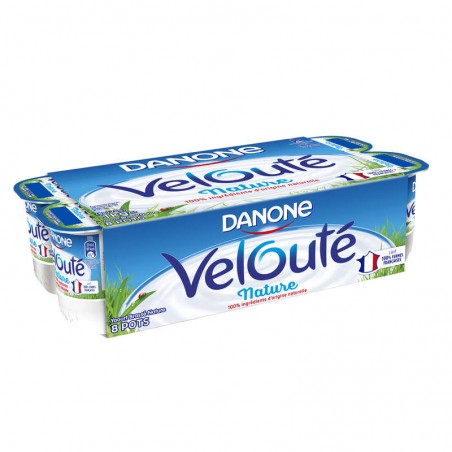 DANONE Velouté Nature 8x125g DANONE Velouté Nature 8x125g